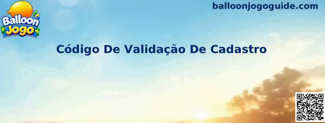 Código de Validação de Cadastro