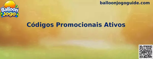 Códigos Promocionais Ativos Balloon Jogo