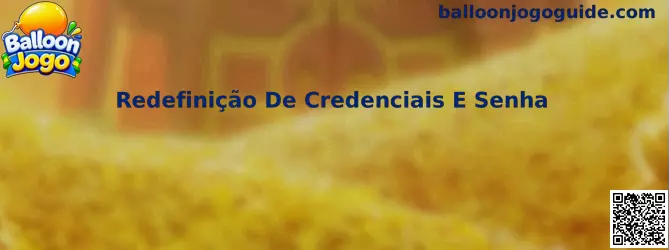 Redefinição de Credenciais